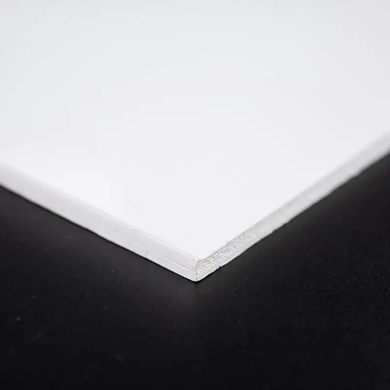 Lysblokkerende kostnadseffektiv PC Milky White Sheet for innendørs skillevegger